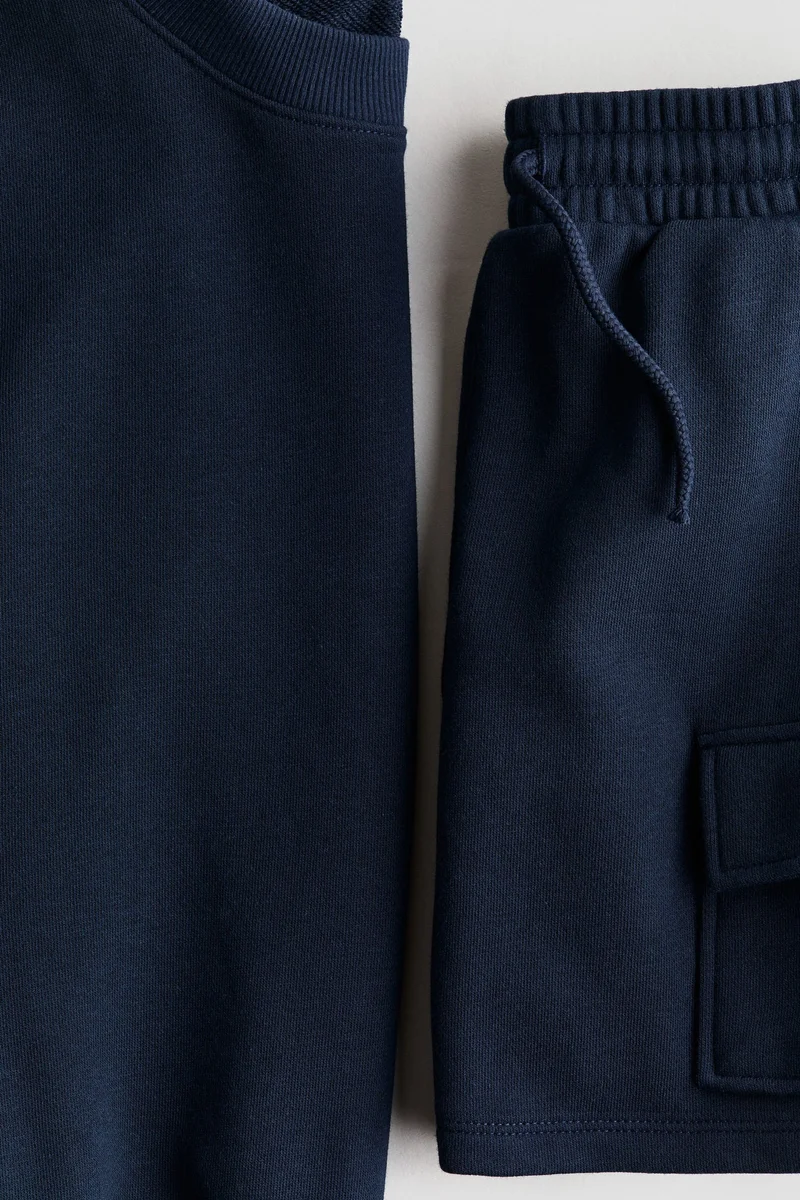 H&M 2-piece sweatshirt set